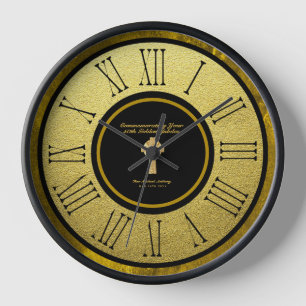 50th Golden Jubilee Ordination Anniversary CUSTOM  Clock