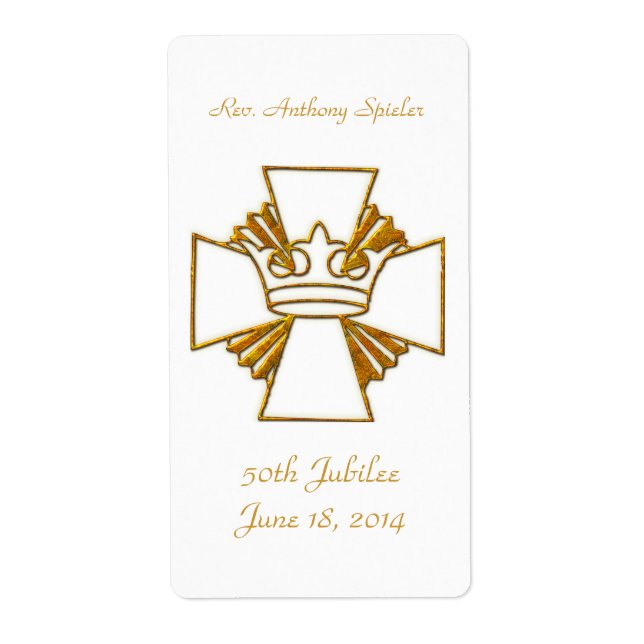 50th Golden Jubilee Priest Ordination Anniversary (Front)