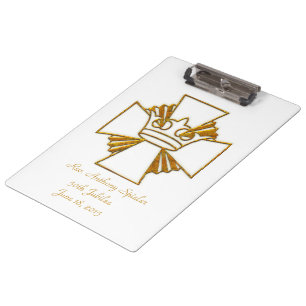 50th Golden Jubilee Priest Ordination Anniversary Clipboard