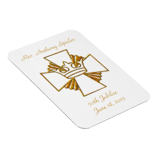 50th Golden Jubilee Priest Ordination Anniversary Magnet (Right Side)