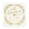 50th Golden Wedding Anniversary Paper Napkins