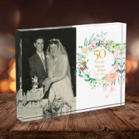 50th Golden Wedding Anniversary Roses Floral