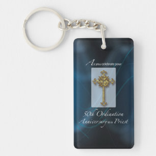50th Jubilee Ordination Anniversary of Priest Key Ring