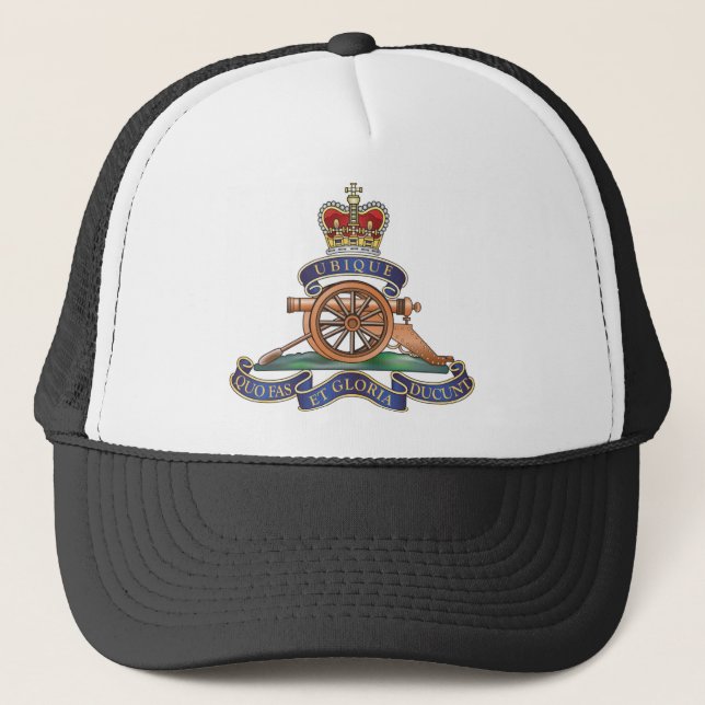 50th Missile Regiment Royal Artillery Trucker Hat (Front)