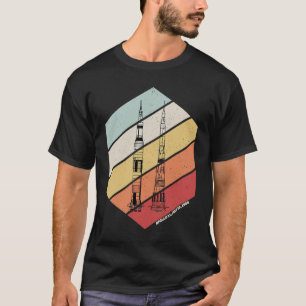 50th Moon Landing Anniversary  Apollo 11 Lauch Roc T-Shirt