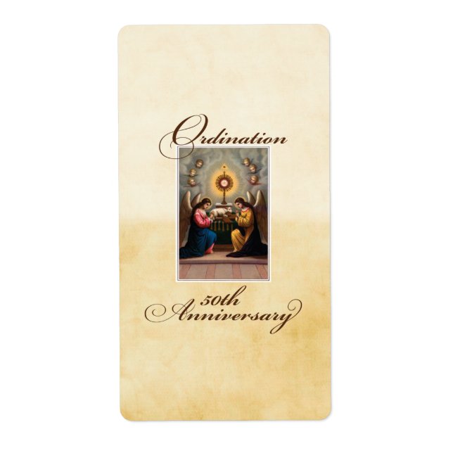 50th Ordination Anniversary Angels at Altar (Front)