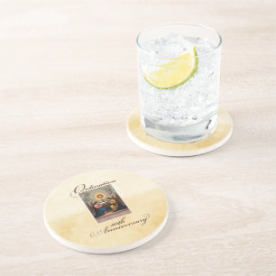 50th Ordination Anniversary Angels at Altar Coaster