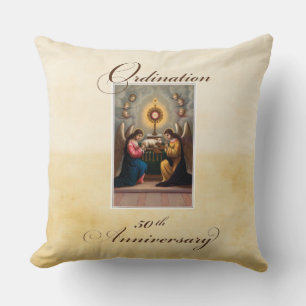50th Ordination Anniversary Angels at Altar Cushion