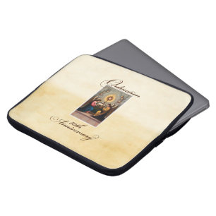 50th Ordination Anniversary Angels at Altar Laptop Sleeve