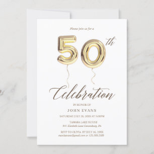 50th Party Invitation