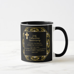 50th PRIEST Ordination Anniversary Personalised Mug