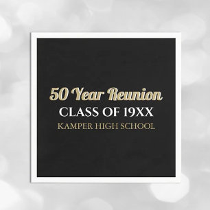 50th Reunion Fun! CUSTOM Reunion Napkins