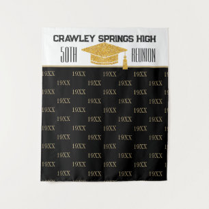50th Reunion Pics!! Class Reunion Photo backdrop Tapestry