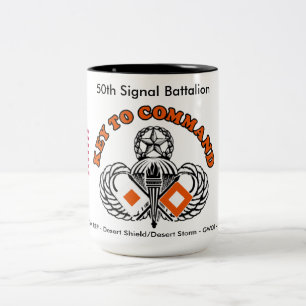 50th Signal Battalio Historic Coffee Mug #1