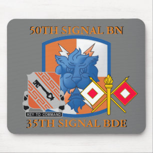 50TH SIGNAL BATTALION 35TH SIGNAL BRIGADE MOUSE MAT