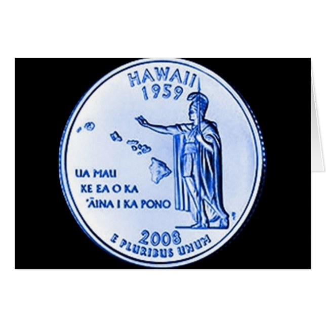 50th State Postcard (Front Horizontal)