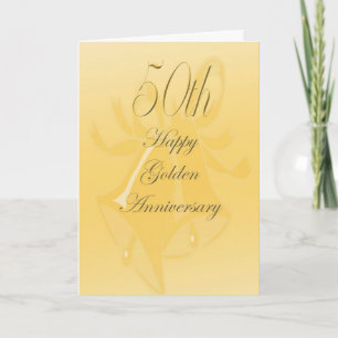 50th Wedding Anniversary Card