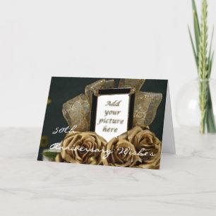 50th Wedding Anniversary Card-customise Card