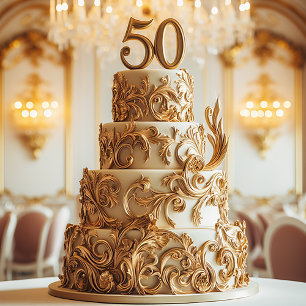 50th WEDDING ANNIVERSARY CELEBRATION  Invitation