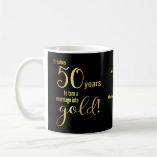 50th Wedding Anniversary Coffee Mug