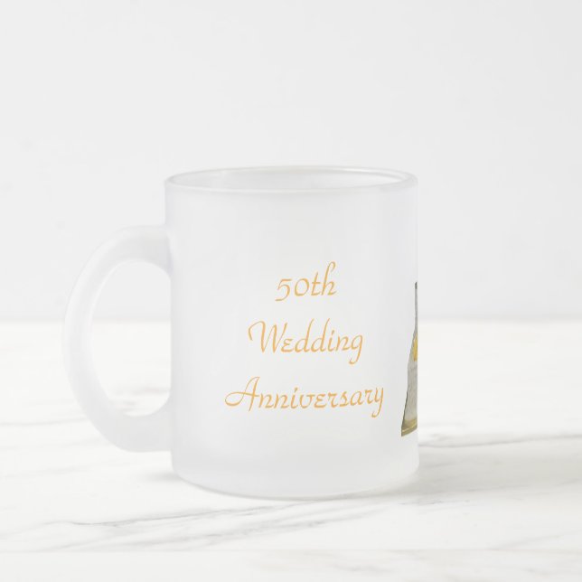 50th Wedding Anniversary coffee mug -splorder (Left)