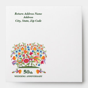 50th Wedding Anniversary Customisable Envelopes