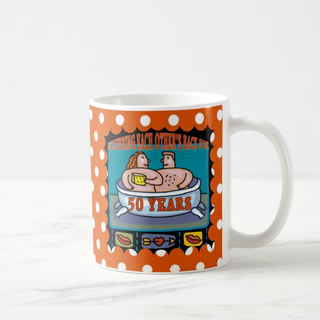 50th Wedding Anniversary Gifts Coffee Mug (Right)