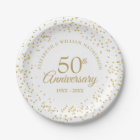 50th Wedding Anniversary Gold Dust Confetti
