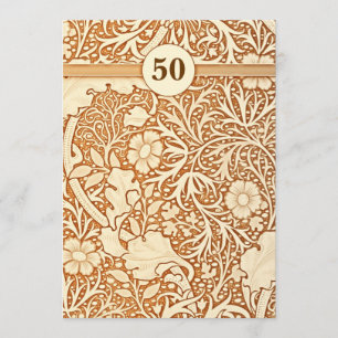 50th wedding anniversary i invitation