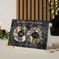 50th Wedding Anniversary Infinity Photo Collage