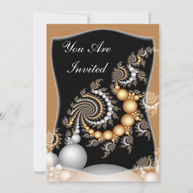 50th Wedding Anniversary Invitation (Front)