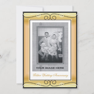 50th Wedding Anniversary Invitation