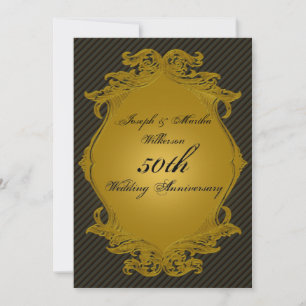50th Wedding Anniversary Invitation