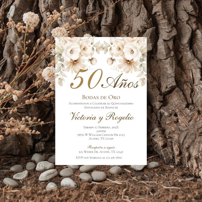 50th Wedding Anniversary Invitation (Creator Uploaded)