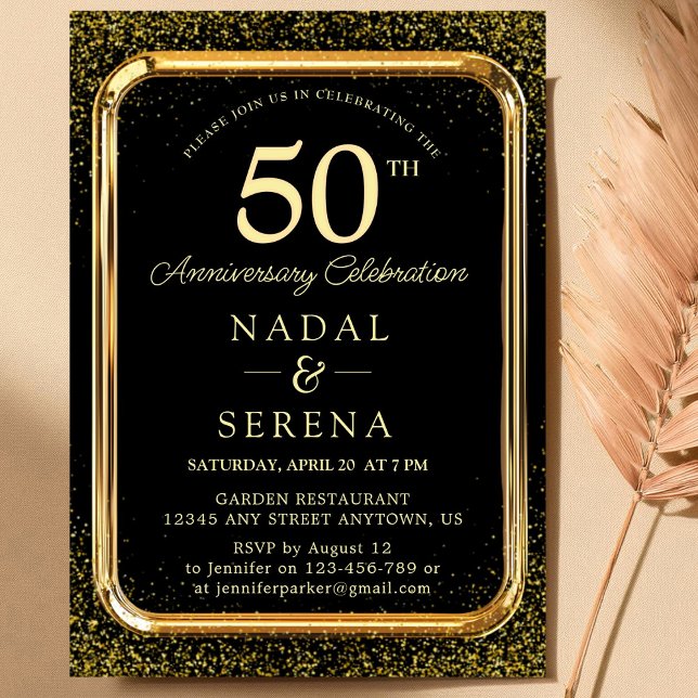 50th Wedding Anniversary Invitation (Creator Uploaded)