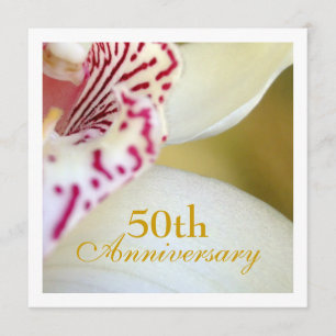 50th Wedding Anniversary Invitation