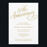 50TH | WEDDING ANNIVERSARY INVITATIONS<br><div class="desc">OTHER COLOR OPTIONS</div>