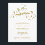 50TH | WEDDING ANNIVERSARY INVITATIONS<br><div class="desc">OTHER COLOR OPTIONS</div>