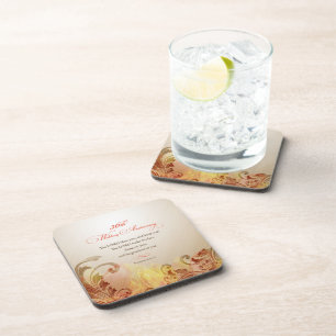 50th Wedding Anniversary, Lord Bless & Keep Coaster