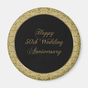 50th Wedding Anniversary Magnet