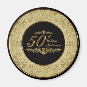 50th Wedding Anniversary Magnet