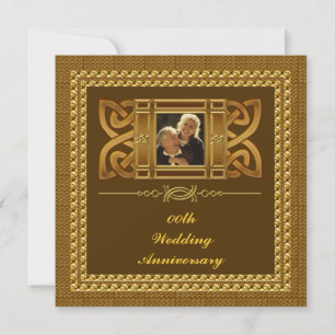 50th Wedding Anniversary Party Invitation