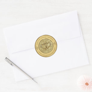 50th Wedding Anniversary Stickers