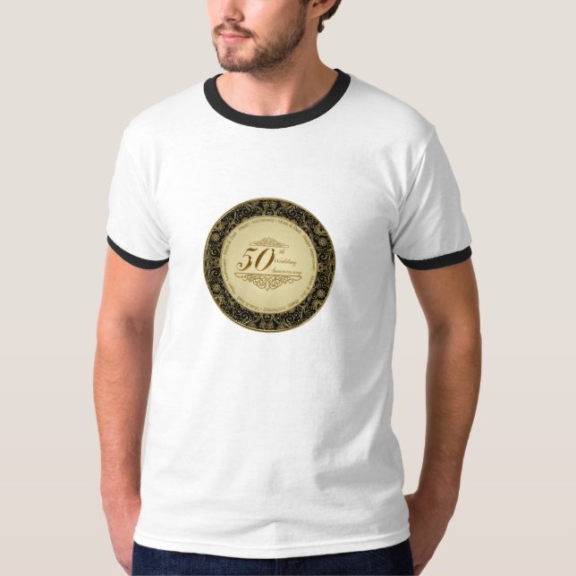 50th Wedding Anniversary T-Shirt (Front)