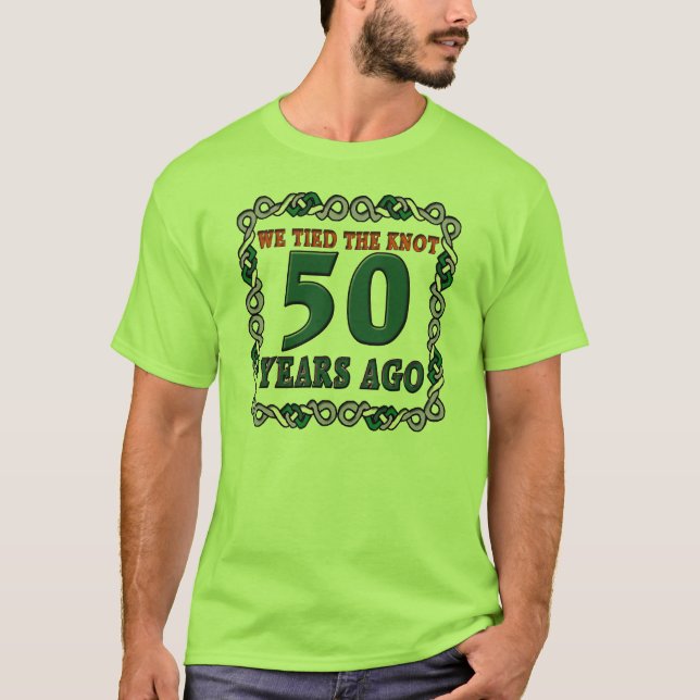 50th Wedding Anniversary T-shirt (Front)