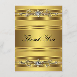 50th Wedding Anniversary Thank You Card