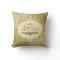 50th Wedding Anniversary Throw Pillow