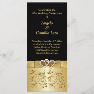 50th Wedding Anniversary Vow Renewal Program Programme