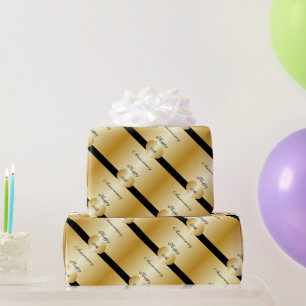 50th Wedding Anniversary Wrapping Paper