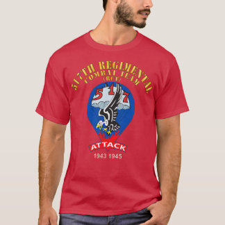517th Parachute Regimental Combat Team RCT Attack  T-Shirt